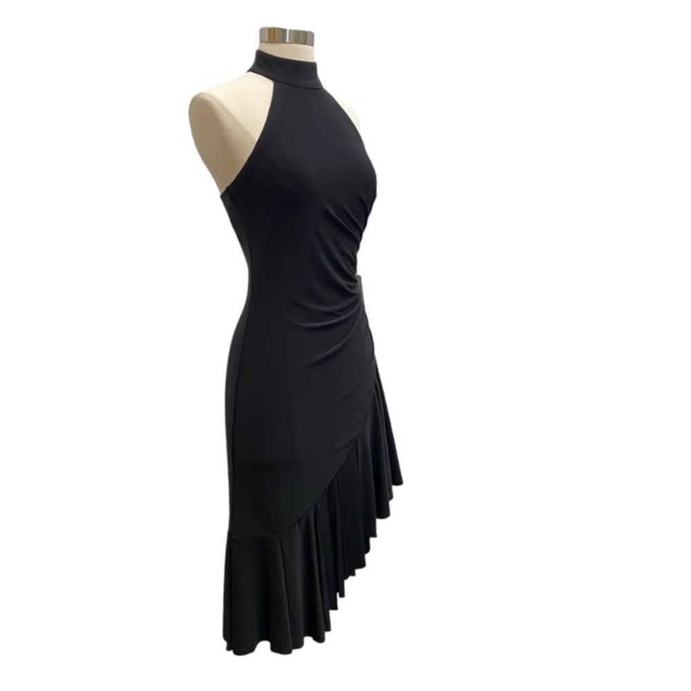 Vince Camuto Elegant Black Halter Mini Dress - Picture 3 of 10